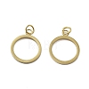 304 Stainless Steel Pendants STAS-D302-15G-1