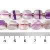 Natural Colorful Fluorite Beads Strands G-G182-H01-02-5