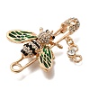 Zinc Alloy Enamel Rhinstone Brooches JEWB-V001-03C-01-2