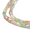 Electroplate Glass Beads Strands EGLA-D030-09-3