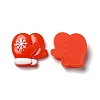 Christmas Opaque Resin Cabochons LS-RESI-K019-35-2