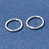 Brass Closed Jump Rings KK-CBA1A60-06B-S-2