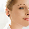 4 Pair 4 Colors Stainless Ssteel Hollow Out Mountain Stud Earrings for Women EJEW-AN0002-72-6