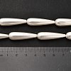 Electroplate Shell Pearl Beads Strands BSHE-G010-8x31mm-01-5