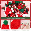 80Pcs 10 Style Christmas Theme Wine Bottle Cover Sets AJEW-AR0001-65-4