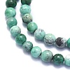 Natural Green Onyx Agate Beads Strands G-K310-C02-6mm-3
