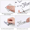 PVC Wall Stickers DIY-WH0228-037-6