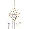 Geometric Metal Suncatchers Wall Hanging Decoration HJEW-G018-01B-G-3