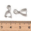 925 Sterling Silver Ice Pick Pinch Bails STER-Z007-11C-3