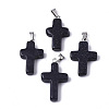 Synthetic Blue Goldstone Pendants G-J354-03A-1