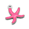 304 Stainless Steel Enamel Charms STAS-D361-04P-03-1