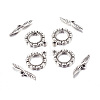 Tibetan Style Toggle Clasps LF11359Y-2