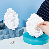 Fingerinspire 2 Sets 2 Style Resin Earring Jewelry Cameo Display Stand EDIS-FG0001-49-3