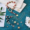 DIY Religion Jewelry Making Kits DIY-BG0001-62-9