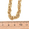 6MM 304 Stainless Twisted Rope Chain Necklaces SA-CBA725A-24G-5