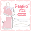 Handbag Shaped Paper Wedding Candy Gift Boxes CON-WH0115-38-2