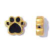 304 Stainless Steel with Enamel Beads SA-OY001-06G-02-1