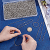 400Pcs Iron Ball Chains IFIN-PH0002-48-3
