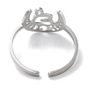 304 Stainless Steel Constellation Rings for Women RJEW-U024-01P-03-3