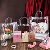 PVC Storage Tote Bags with Snap Button ABAG-WH0023-87-4