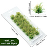 Resin Mini Grass Tufts AJEW-WH20120-10B-01-2