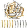 Unicraftale 30Pcs 2 Colors 304 Stainless Steel Tube Beads STAS-UN0054-16-1