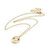 Colorful Cubic Zirconia Constellation Pendant Necklace LS-NJEW-H166-01H-1