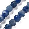 Natural Blue Aventurine Beads Strands G-C150-B05-01-2