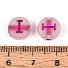 Luminous Frosted Acrylic Beads FACR-T008-02I-4
