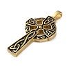 304 Stainless Steel Enamel Pendants STAS-G346-45G-2
