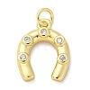 Brass Micro Pave Cubic Zirconia Pendants KK-S511-13G-1