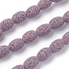 Natural Lava Rock Beads Strands G-F671-03A-03-1