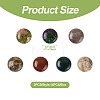 Fashewelry 14Pcs 7 Styles Natural Mixed Stone Cabochons G-FW0001-38-12