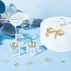 Unicraftale DIY Charm Cuff Ring Making Kit STAS-UN0051-41-2