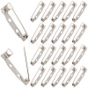 120Pcs Iron Brooch Findings IFIN-SP0001-35P-1