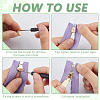 Stainless Steel Zipper Accessories FIND-WH0173-498KCG-4