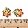 304 Stainless Steel Enamel Pendants STAS-L300-012G-33-3
