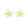 Transpant Resin & Paillette Decoden Cabochons CRES-Q222-01D-2