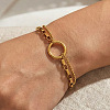 304 Stainless Steel Link Bracelets WG64898-01-2
