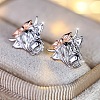Alloy Stud Earrings FS-WG2CFEC-01-5