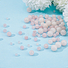 120Pcs 4 Sizes Natural Rose Quartz Beads G-HY0001-01-4