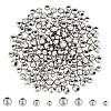 Unicraftale 200Pcs 4 Styles 304 Stainless Steel Spacer Beads STAS-UN0052-49-1