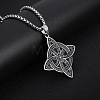 Viking Triskelion Knot 201 Stainless Steel Pendant Necklaces for Men FS-WG900AF-01-2