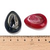 Teardrop Natural Druzy Geode Agate Ornament G-F833-V01-01-3