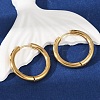 Ion Plating(IP) 304 Stainless Steel Hoop Earrings EJEW-P177-G-24-5