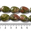 Natural Unakite Beads Strands G-P528-L19-01-5