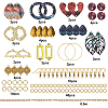 DIY Resin Dangle Earring Making Kits FIND-SC0001-72-2