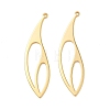 Brass Pendants KK-Z136-65G-02-1
