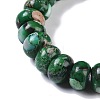 Dyed Synthetic Imperial Jasper Beads Strands G-P529-E01-A09-2