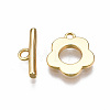 Brass Toggle Clasps KK-T063-95G-NF-2